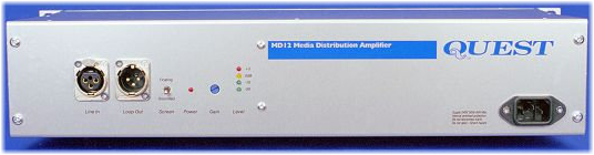 MD12 input panel